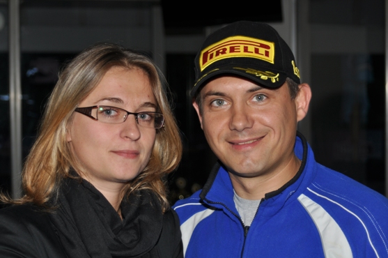 Pawel Szkopek a jeho manželka Ula