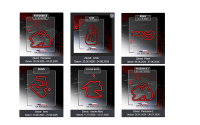 Kalendář závodů seriálu MiniMoto Racing Czech Republic!