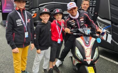 Zážitky z Grand Prix: Naši jezdci z MA v centru dění