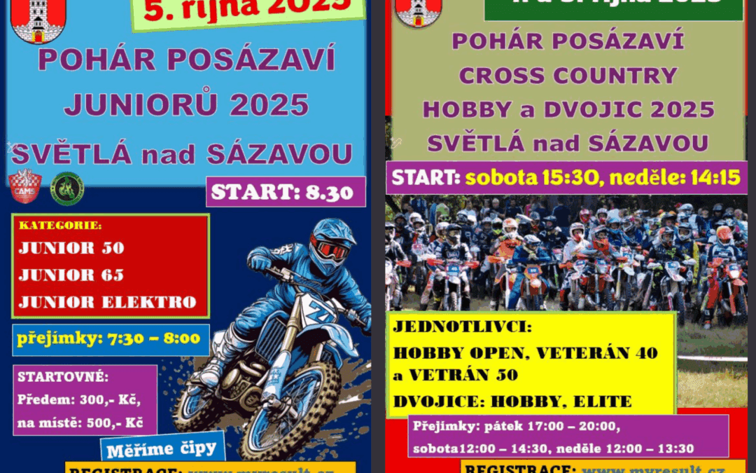 ES SVĚTLÁ NAD SÁZAVOU – CC hobby a dvojic, junioři