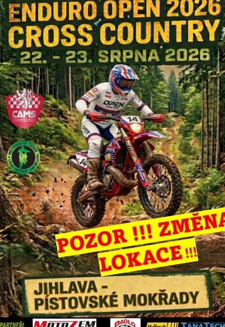 POZOR!!! ZMĚNA MÍSTA KONÁNÍ DALŠÍHO PODNIKU DE CAMS