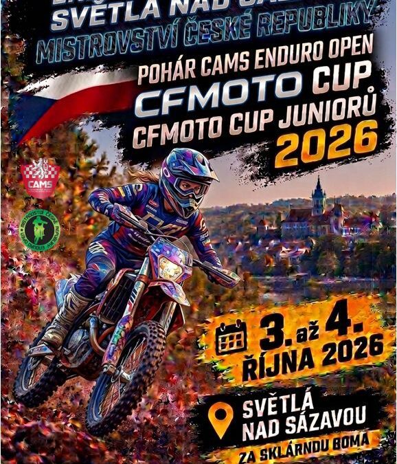 ES SVĚTLÁ NAD SÁZAVOU 3.- 4.10.2026 – REGISTRACE SPUŠTĚNY!