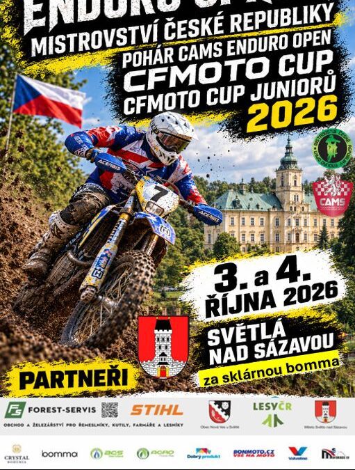 ES SVĚTLÁ NAD SÁZAVOU 3.- 4.10.2026 – REGISTRACE SPUŠTĚNY!