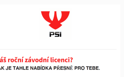 PSÍ HUBÍK – Speciální akce pro držitele závodní licence