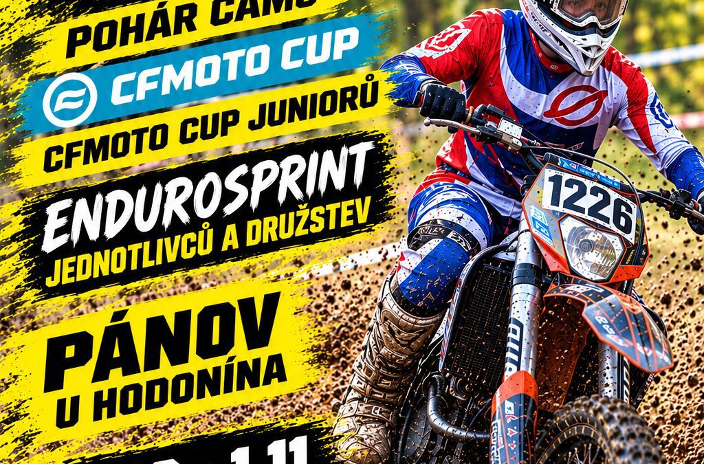 ENDURO PÁNOV 31.10. – 1.11.2026